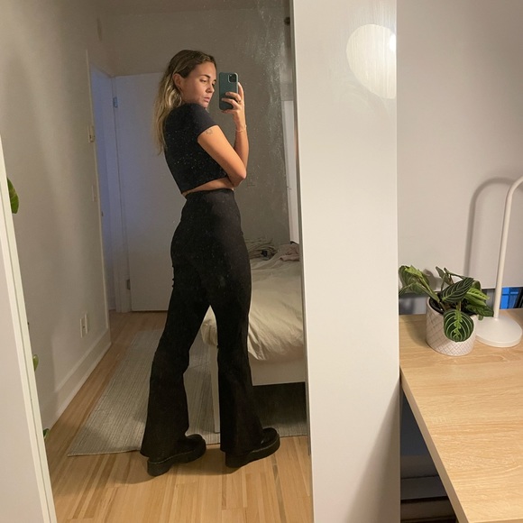 Garage black crayon pants - Picture 2 of 3